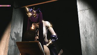 Zi Yan Virtual Vixen with a Booty Spell - 3D Animation