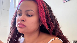 Chubby Gassy Girl Morning Toilet Farts Natural Gassy Moment