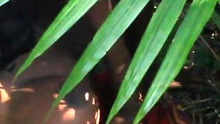 African Lovers in Bush Fucking