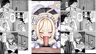 Hentai Game - Neko Maid Hentai Sex 2 Gameplay Animation