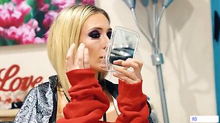 Aiden Ashley And Charlotte Sins Skip Lingerie And Ride Each Other Hard