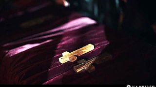 Plastic Octavia and Talia's lesbian clip