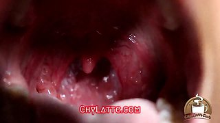 My deep mouth mouth exploration uvula fetish