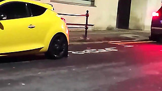 Fake Perverted Reporter Catches Shy English Woman and Fucks Her in the Street