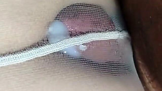 My Foot Slave Did Cumshot My Nylon Ass so Good!