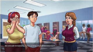 Judith And Melody Huge Tits In Summertime Saga