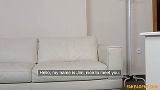 Faux agent - lean 19yo cutie bangs for modeling contract