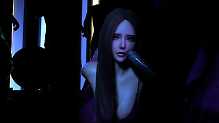 The Dark Yoga Room: A Sensual Test of Temptation, Pleasure & Self-Control - 3D Animation 4K