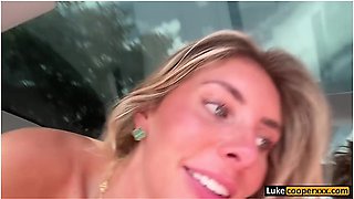 Bonnie Blue Drives Around And Fucks In Car - Luke Cooper