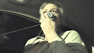 Friends Dirty Panties Make Me Gush in My Car as I Leave Her House Pt 1 of 2