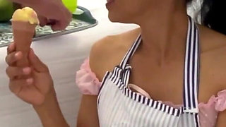 Sneaky Peak Sundae School Including: Blindfold, Sit on Face, Food Fetish, Fingering