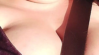 Mature BBW MILF Traveling, Fans in Slow Motion