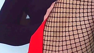 Mis a Displays Her Sexy Legs in an Panty Hose Show 2