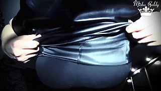 Cum Inside of Throat of Sexy Witch and Be Swallowed, Fetish!