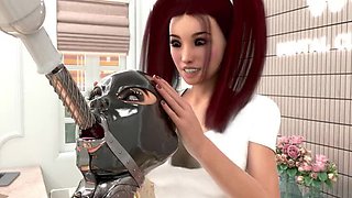 Hardcore 3D BDSM Compilation - Metal Bondage & Latex Fetish Sex