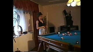 Sensual While Playing Pool