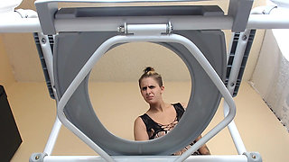 Fart tease the toilet slave