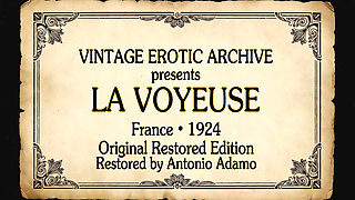 The Voyeur France 1924