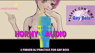 AUDIO ONLY - Ultra-kinky YouTube teenie instructs you how to give a head audio course
