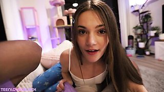 Elegant Juniper Ren and Kaby Snow at big black cock scene