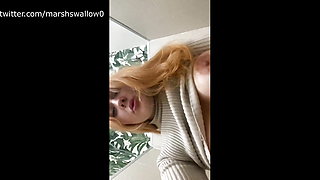 REAL PUBLIC MASTURBATION IN THE TOILET