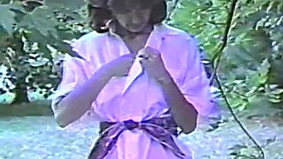 Retro porn video with a brunette woman being fucked hard
