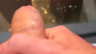 Stepson Jerks off on a Washing Stepmom