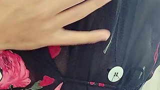 Blonde emo amateur solo masturbation