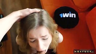 The Bet went in Stepsister Gave Her Pussy