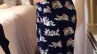 Sexy Bedtime Pajama Try-on - Getting Cozy Before Sleep