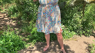 Mrs Mature Feet Remembering Summer Days