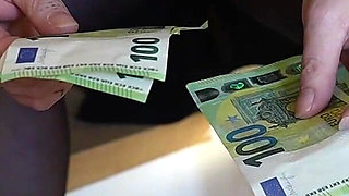 POV Hand Over All Your Money