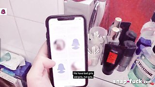 Snap-Fuck featuring lady's mature porn