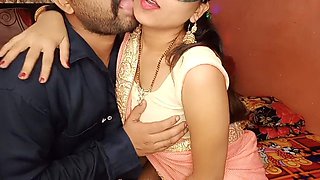 Indian Couple Fuck in Bed Room