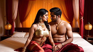 Indian desi girl must kiss on the pretext of shopping