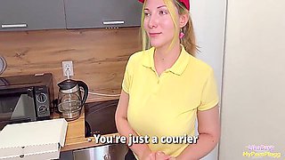 I Roughly Fucked A Pizza Delivery Girl As A Way To Make Up For Her Loss