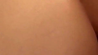 Horny Japanese Slut Gets a Huge Load in Her Hairy Cunt