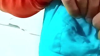 Indian Bhabhi Rakhi Hot Boob Press and Masti by Brother in Law While Doing Office Work at Home
