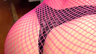 My First JOI: Dirty Talk in Pink Fishnets & Cowgirl Boots