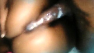 Black American Amateur in POV Doggy-Style Action with a BBC