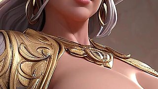Sexy Grey Haired Queens HD Cgi