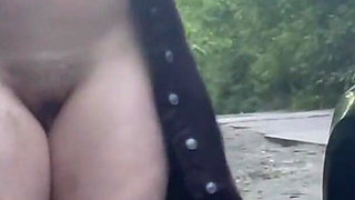 Piss, Mud and Flashing Near the Road