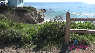 POV McKenzie Mae: Beach Date Public Pee, Car Pussy Rub & Tease Blowjob