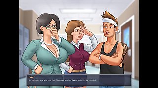 Summertime saga, lets play game, anime