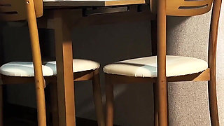 Hot Maid MyRedFoxGirl seduced a Rich Guest with her Sexy Outfit and Big Ass