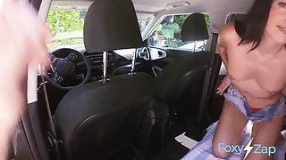 Megan Mistakes Sucks Chad Alvas Big Cock for Beach Car Ride