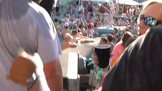 Key west bare fuckslut pool party uncircumcised and raw