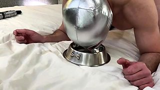 Strapon MILF goddess mercilessly pegging pitiful slave