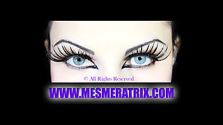 Wild femdom girl punishing his cock