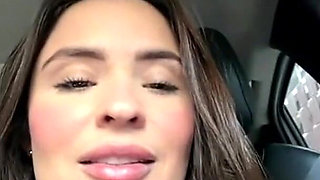 I Lose a Bet, I Have to Get Naked and Masturbate While Driving Through the City in My Car